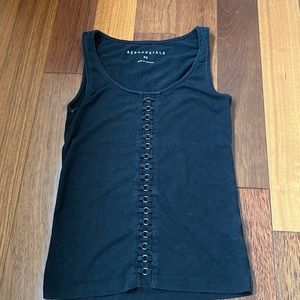 Simple, Aeropostale corset-style tank